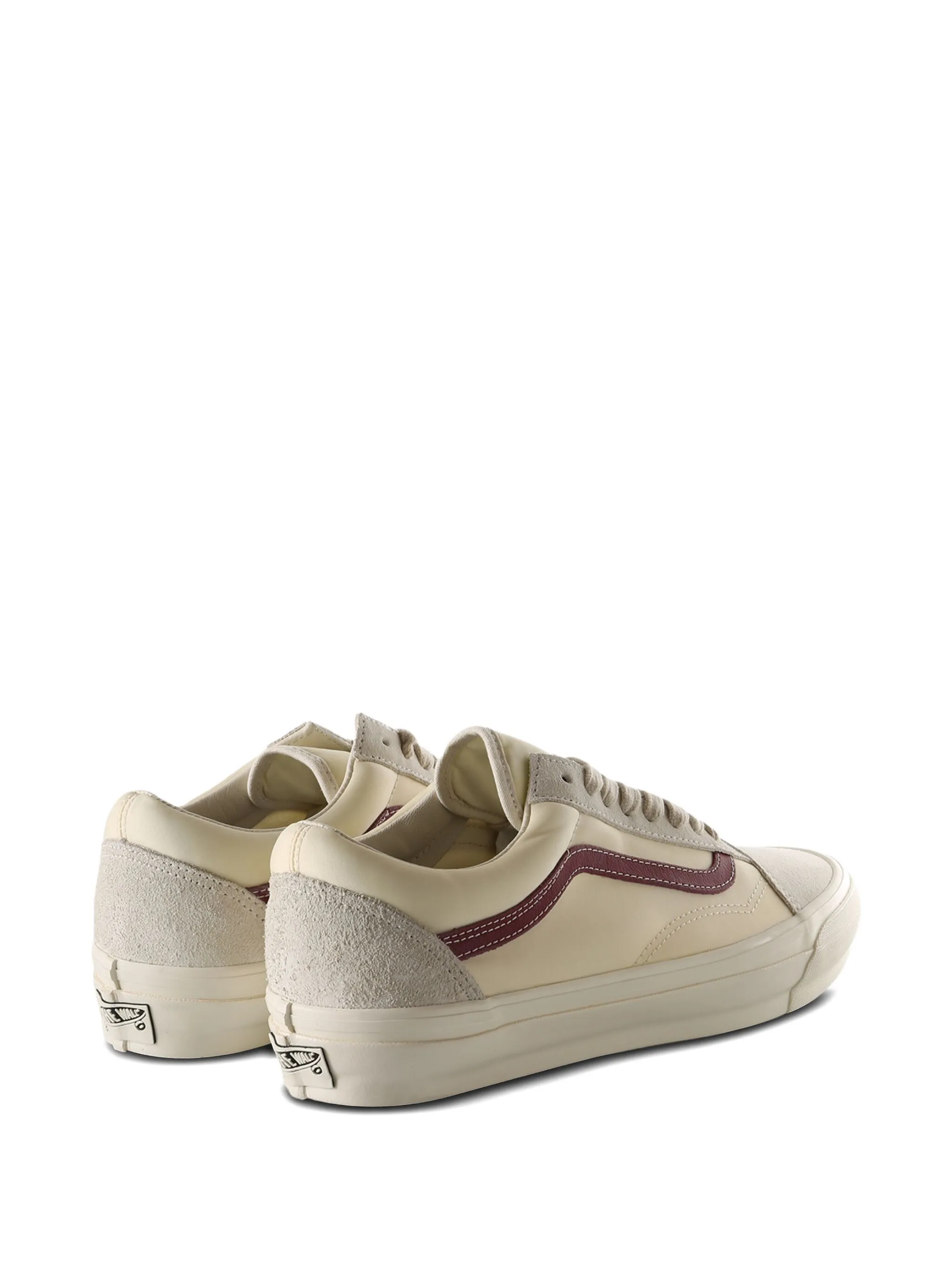 Кроссовки премиум-класса Old Skool с замшевыми вставками Vans, белый — фото 3