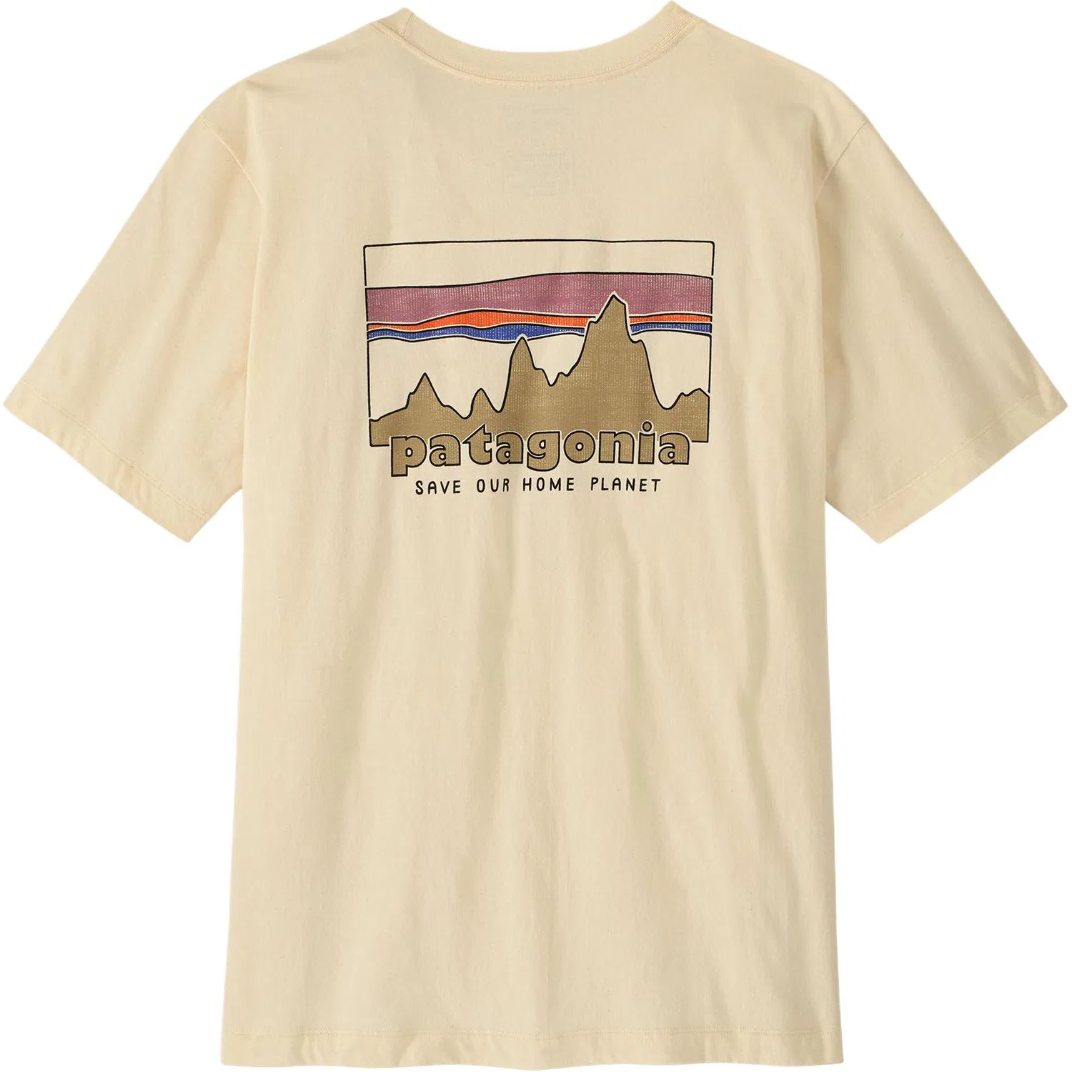 Футболка 73 Skyline Graphic Patagonia, Undyed Natural/UDNL