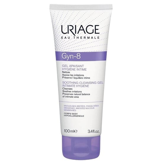 

Успокаивающий, Гель для интимной гигиены 100 мл Uriage, Gyn-8