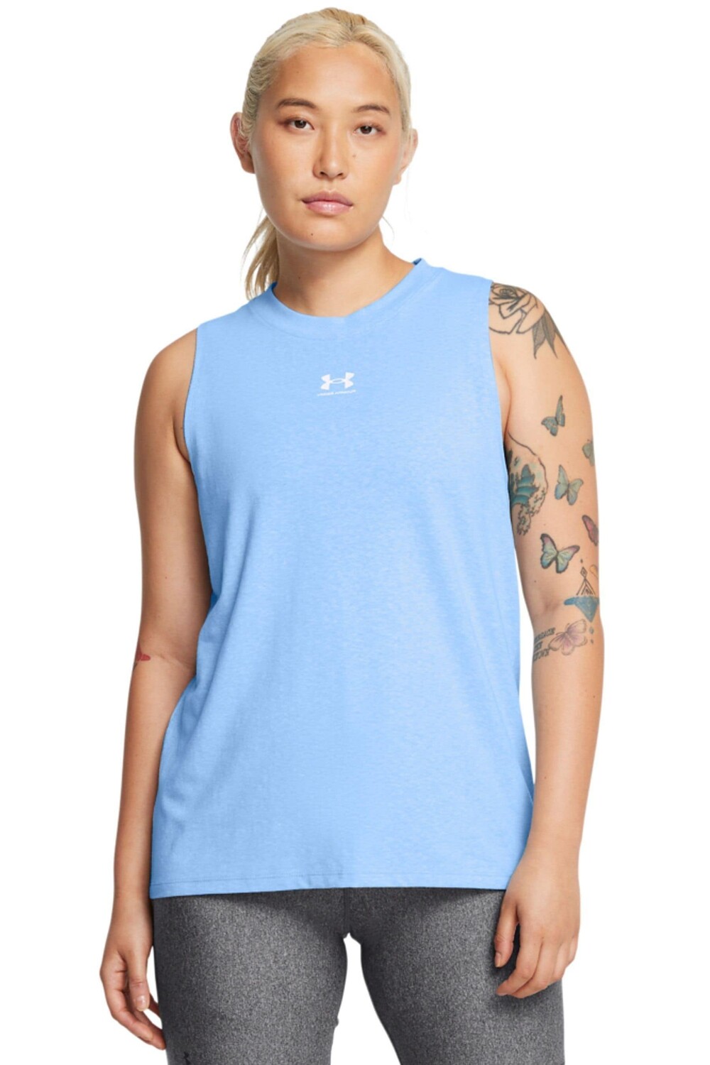 

Нокаутирующий танк Under Armour, синий