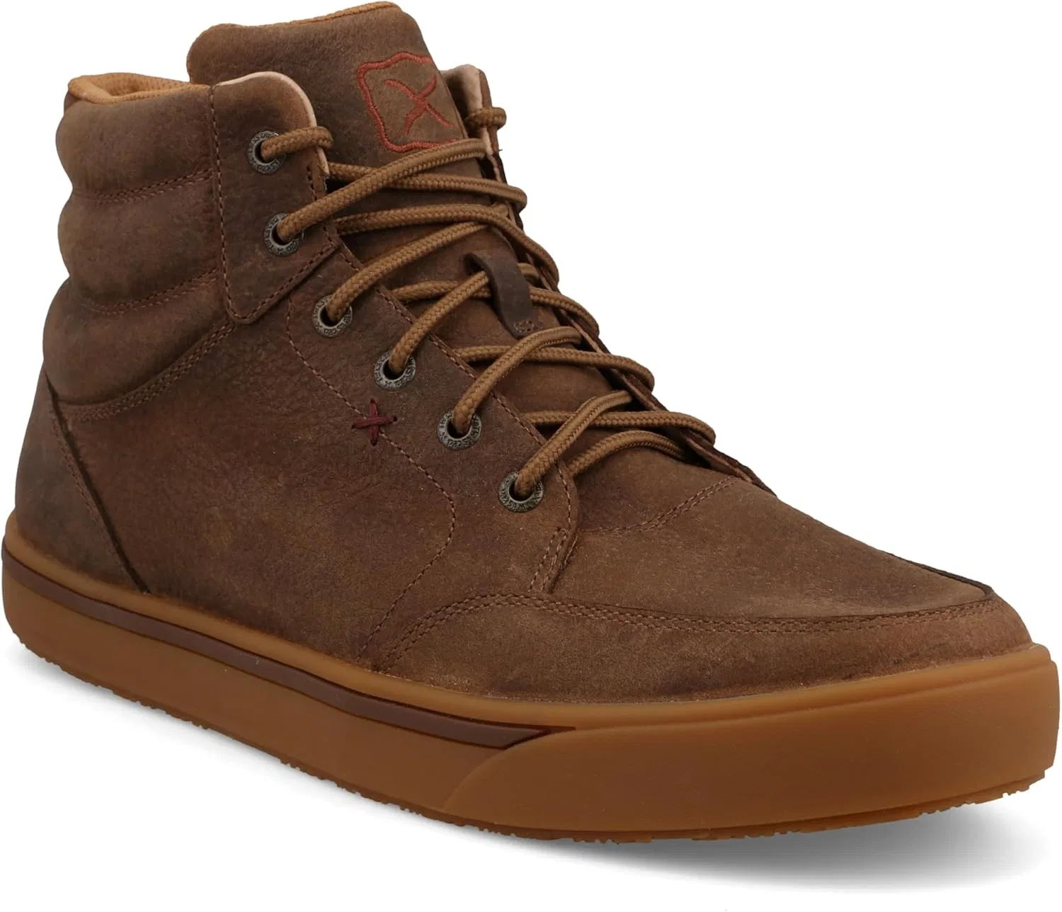 Мужские ботинки Twisted X Kicks высотой 6 дюймов, Tobacco Brown