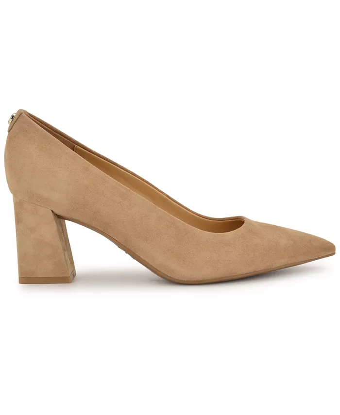 Женские туфли-лодочки Kalore 9X9 Slip-On Dress Nine West, коричневый/бежевый — фото 2