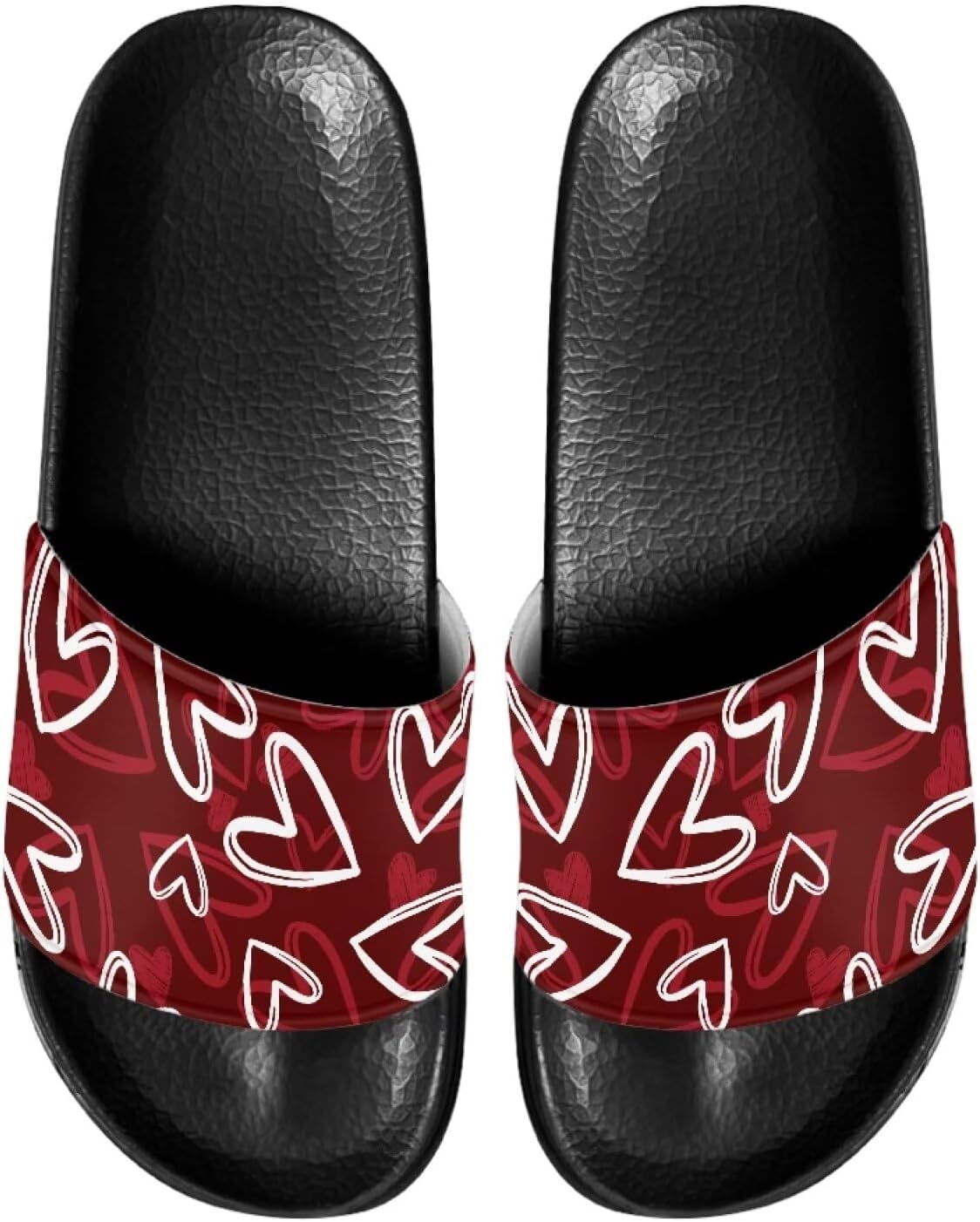 

Мужские домашние сандалии Psesaysky с подушкой, обеспечивающие максимальный комфорт, повседневные сандалии-шлепанцы с открытым носком, нескользящие тапочки, водостойкие мягкие плоские туфли, обувь с одной полосой, Love Heart