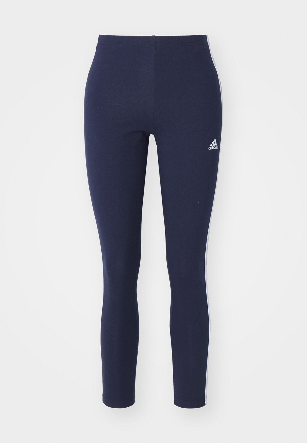 

Тайтсы ESSENTIALS 3 STRIPES HIGH WAISTED adidas, синий