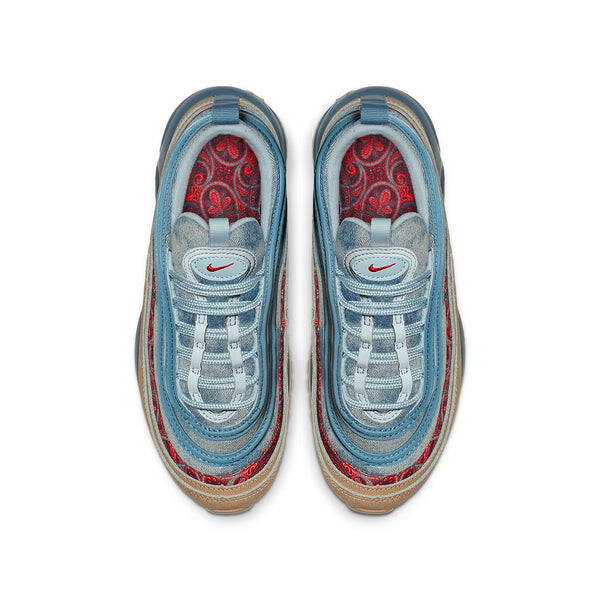 Кроссовки air max 97 Nike, коричневый — фото 4