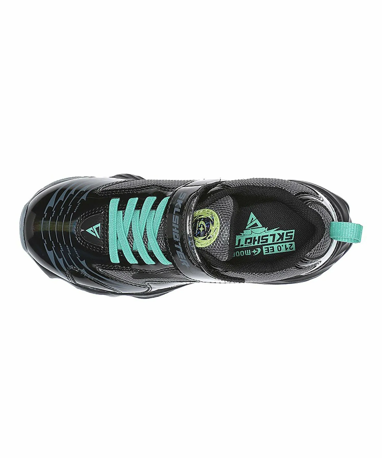 Детские кроссовки MoonStar SK 0085 черного цвета Sklshoter, black — фото 3