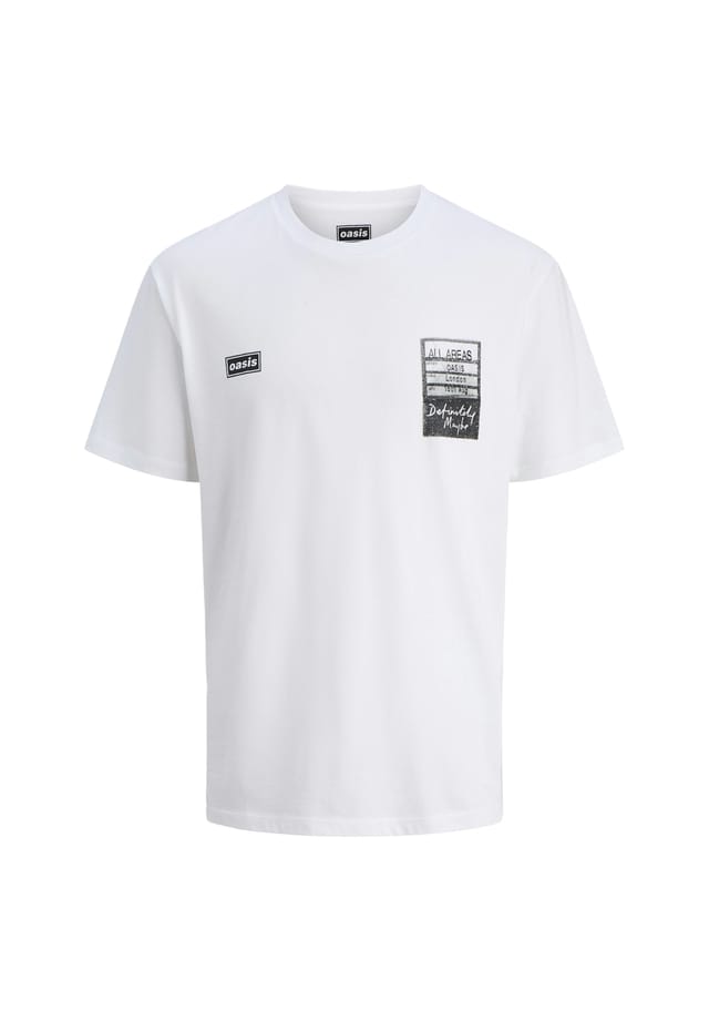 

Футболка oasis рубашка с коротким рукавом Jack & Jones, белый