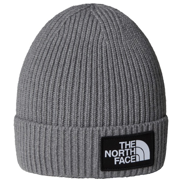 

Детская шапочка с манжетами и логотипом TNF The North Face, серый