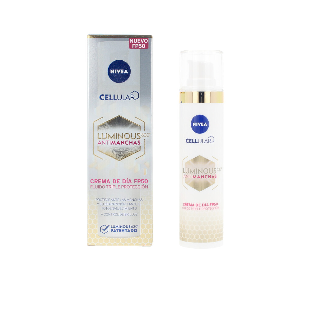 Крем для лица Nivea — Против пятен на коже Luminous 630º antimanchas fluido día spf50, 40 мл — фото 2
