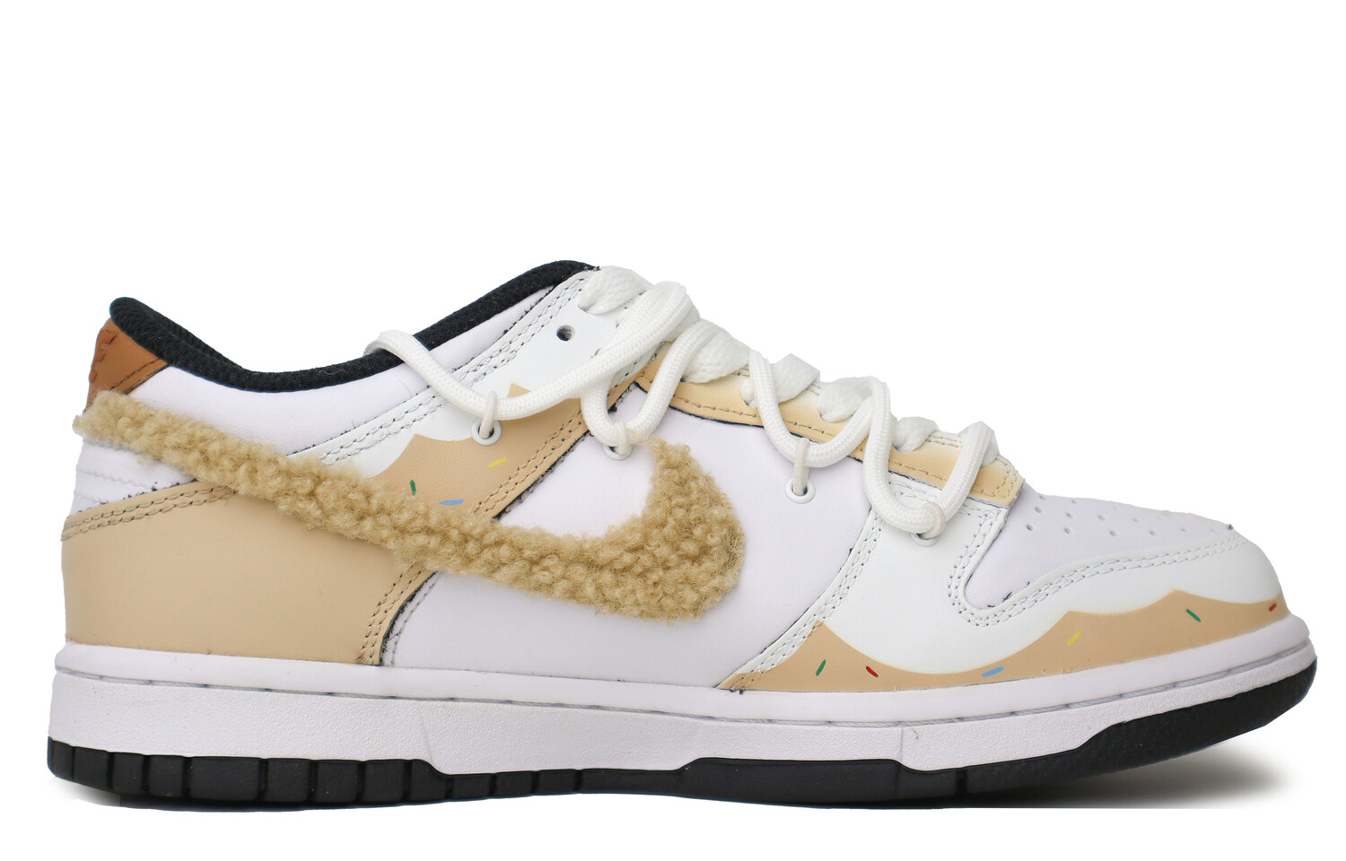 

Кроссовки Nike Dunk Skateboarding Shoes Women's Low-top White, цвет Champagne