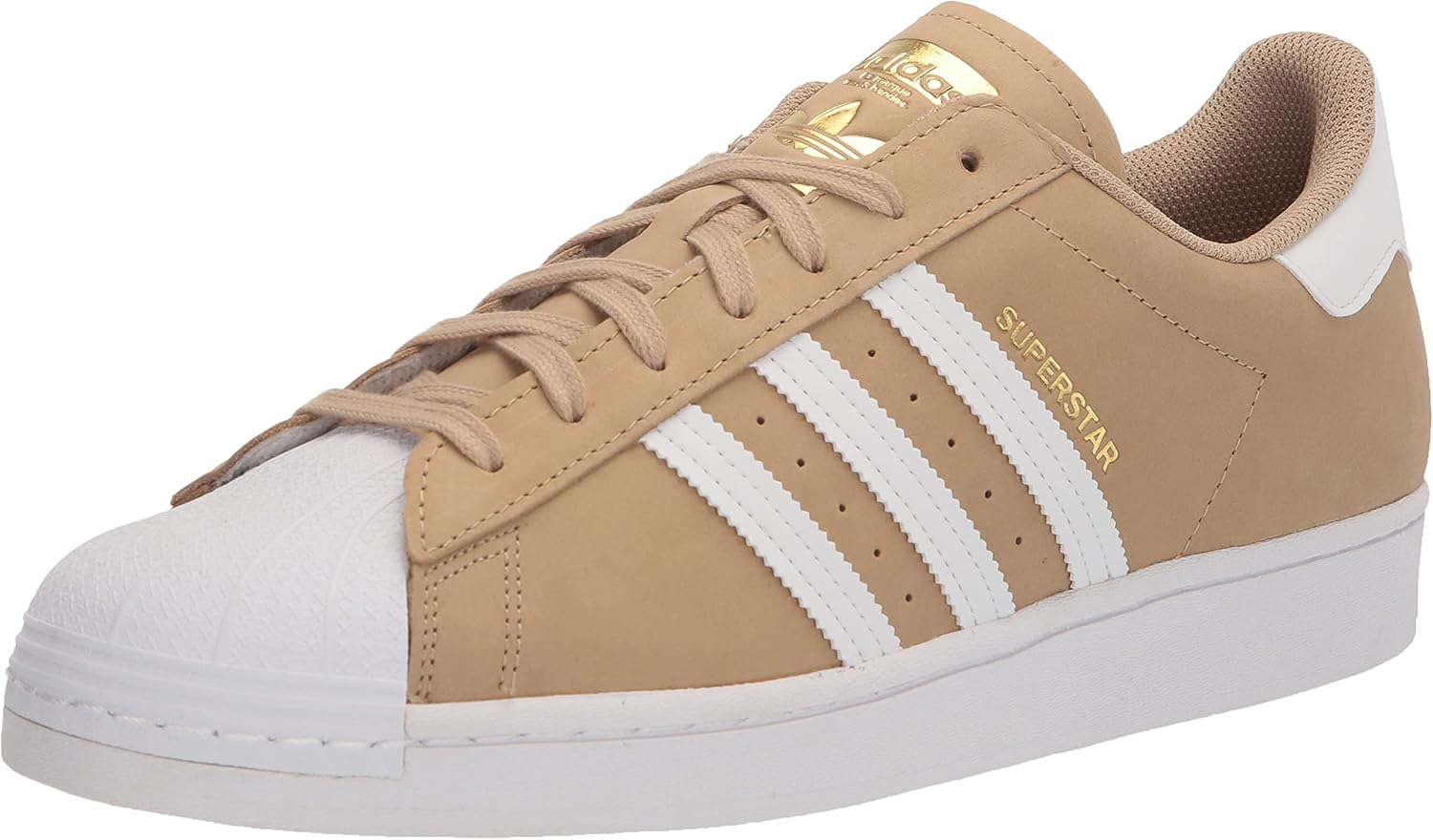 

Мужские кроссовки Adidas Superstar, белый/золотой/бежевый