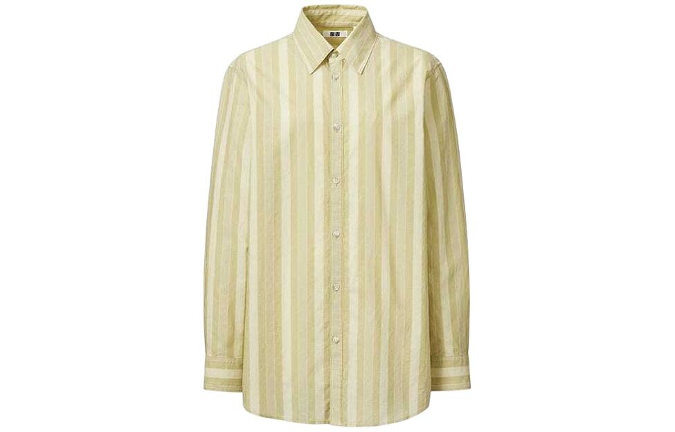 

Женская рубашка UNIQLO, пастельно-желтый