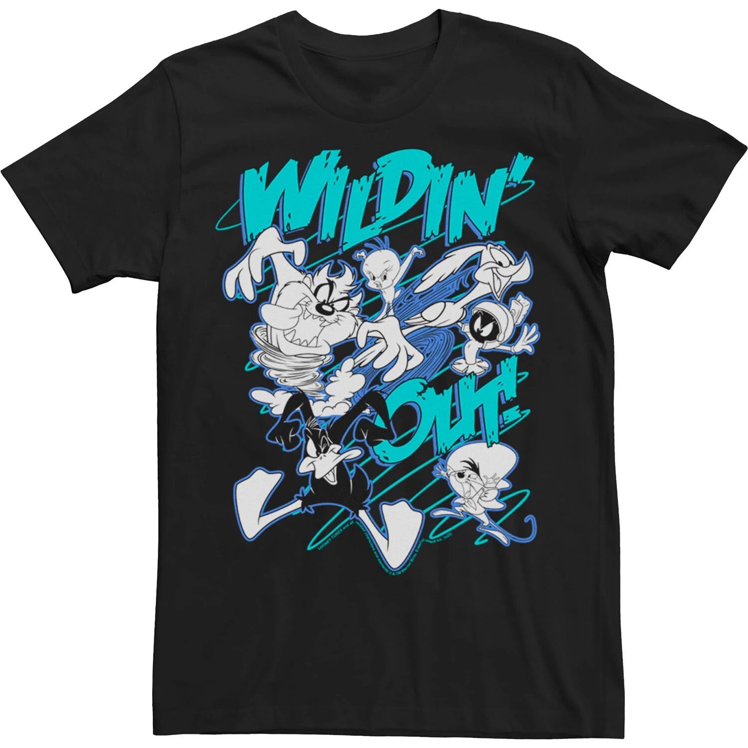 

Мужская футболка Looney Tunes Wildin Group Shot Licensed Character