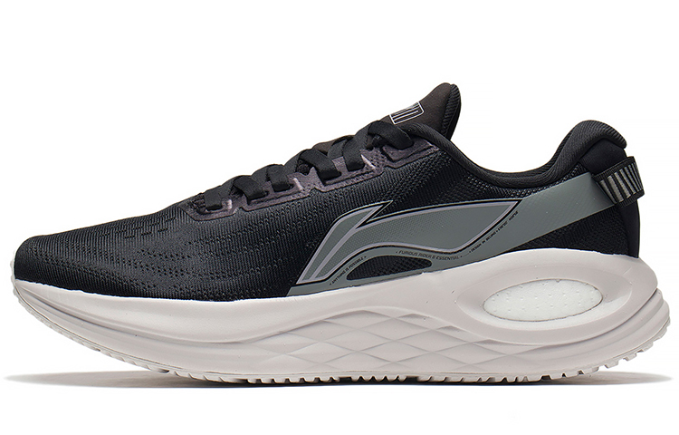 

LINING ЛиНинг Фьюриус Райдер 6.0 Эссеншиал с амортизацией Rebound, износостойкие противоскользящие низкие кроссовки для бега мужские черные, цвет Black