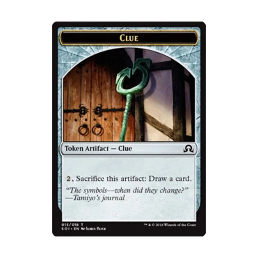 

CCG Подсказка № 15 — Жетон (T), MTG - Shadows Over Innistrad
