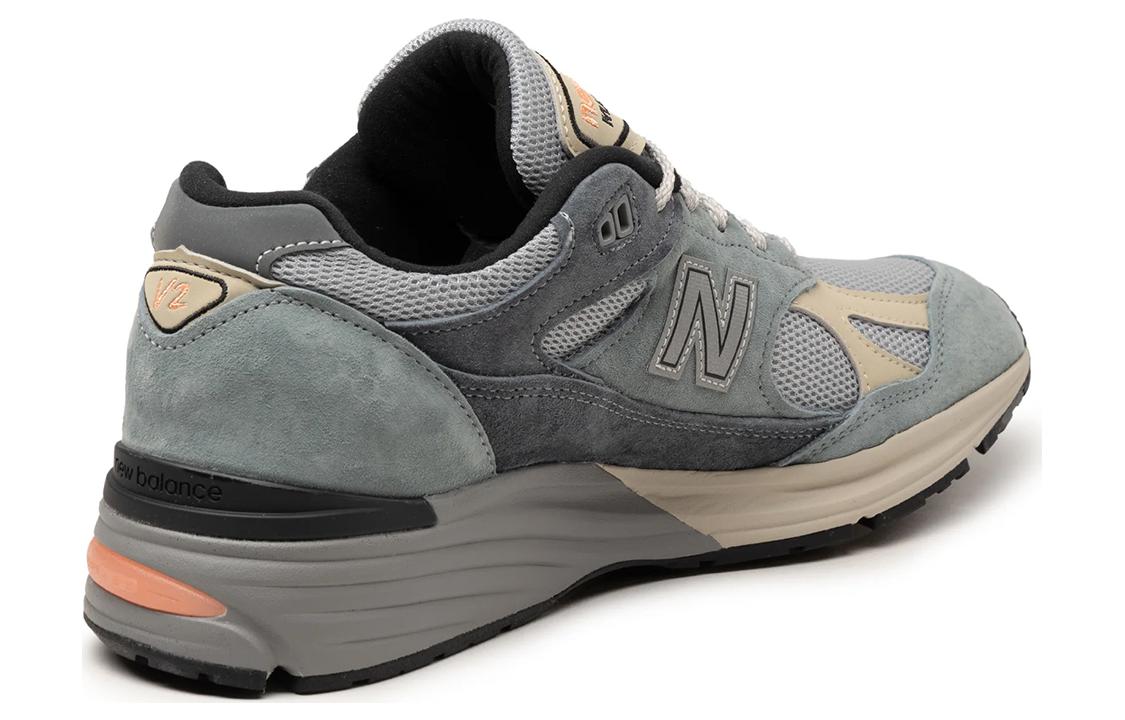 991 MiUK Silver Blue Turbulence New Balance, серо-голубой — фото 3