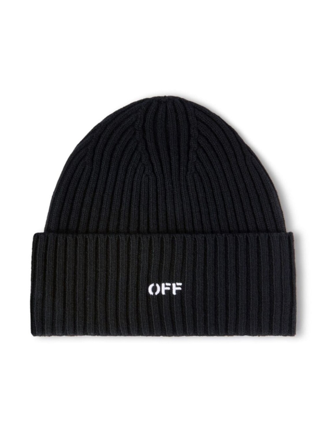 

Off-White шерстяная шапка Off Stamp, черный