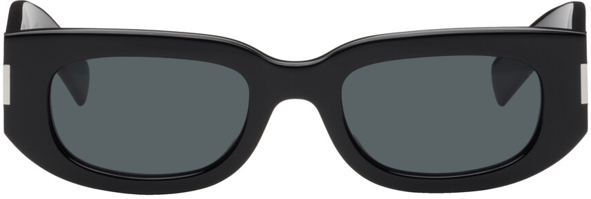 

Черные солнцезащитные очки SL 697 Saint Laurent, цвет Black