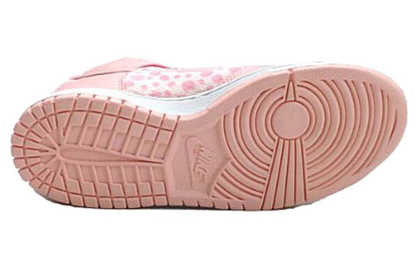 Кроссовки данк высокие Nike, розовый — фото 3