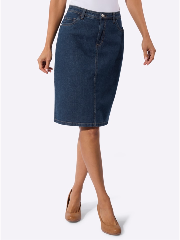 

Юбка из денима цвета синего камня WITT WEIDEN