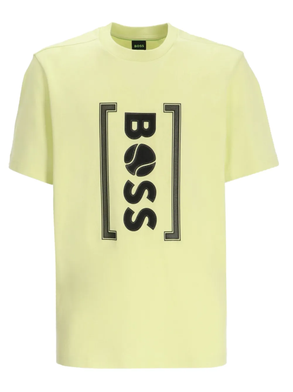 

Футболка с логотипом BOSS, зеленый