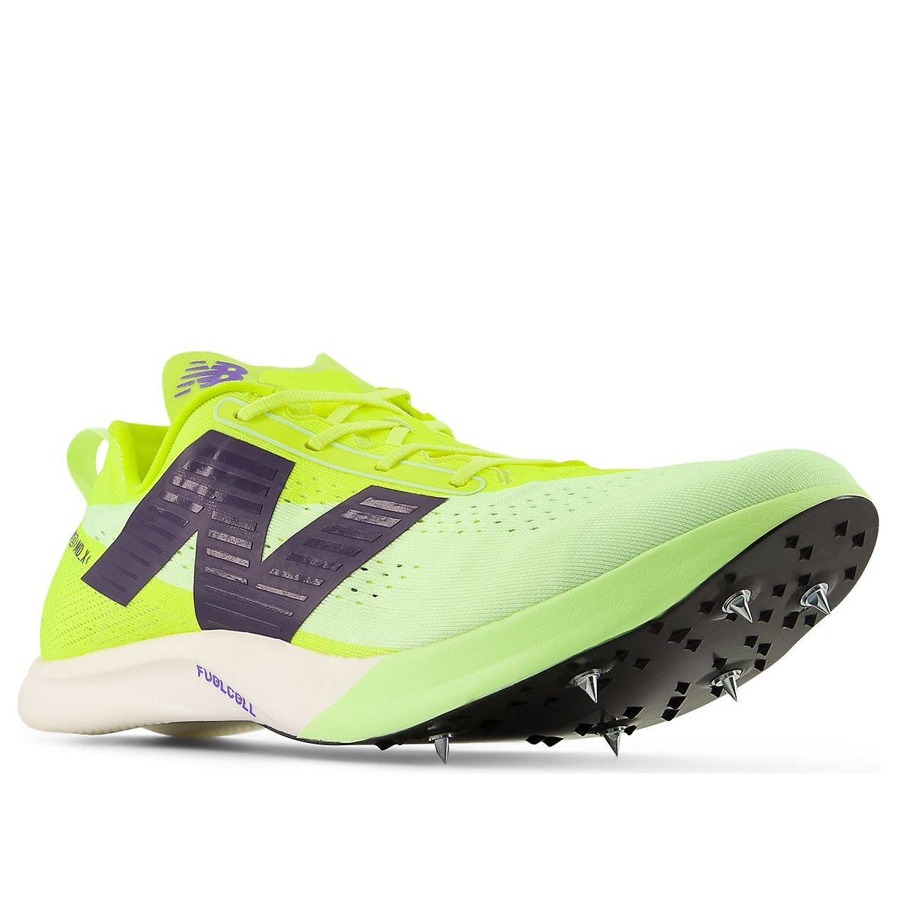 Кроссовки New Balance FuelCell SuperComp MD-X v3 'Alkaline Green Afterglow' — фото 4