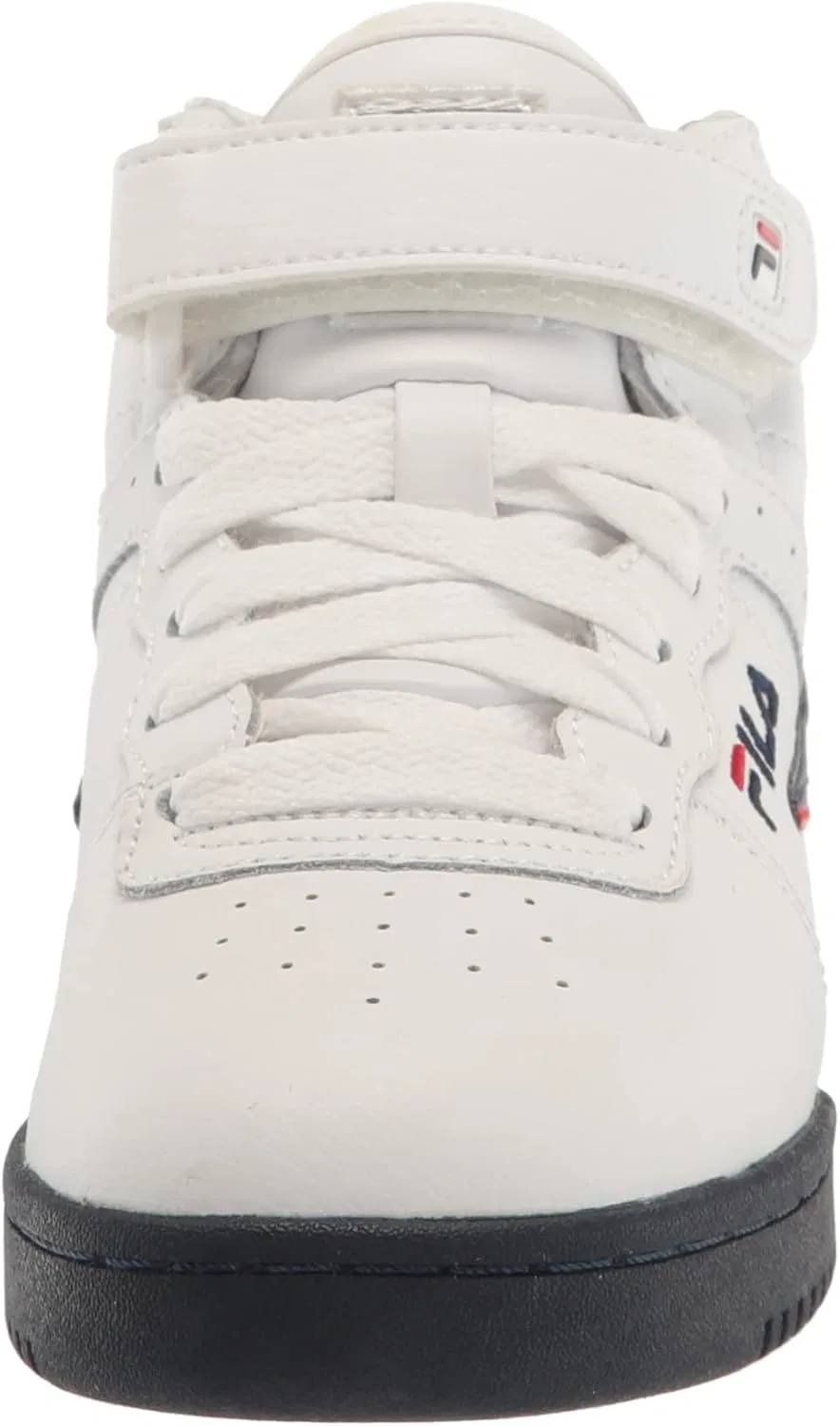 Модные кроссовки Fila F-13v Lea / syn, White Navy Red — фото 2