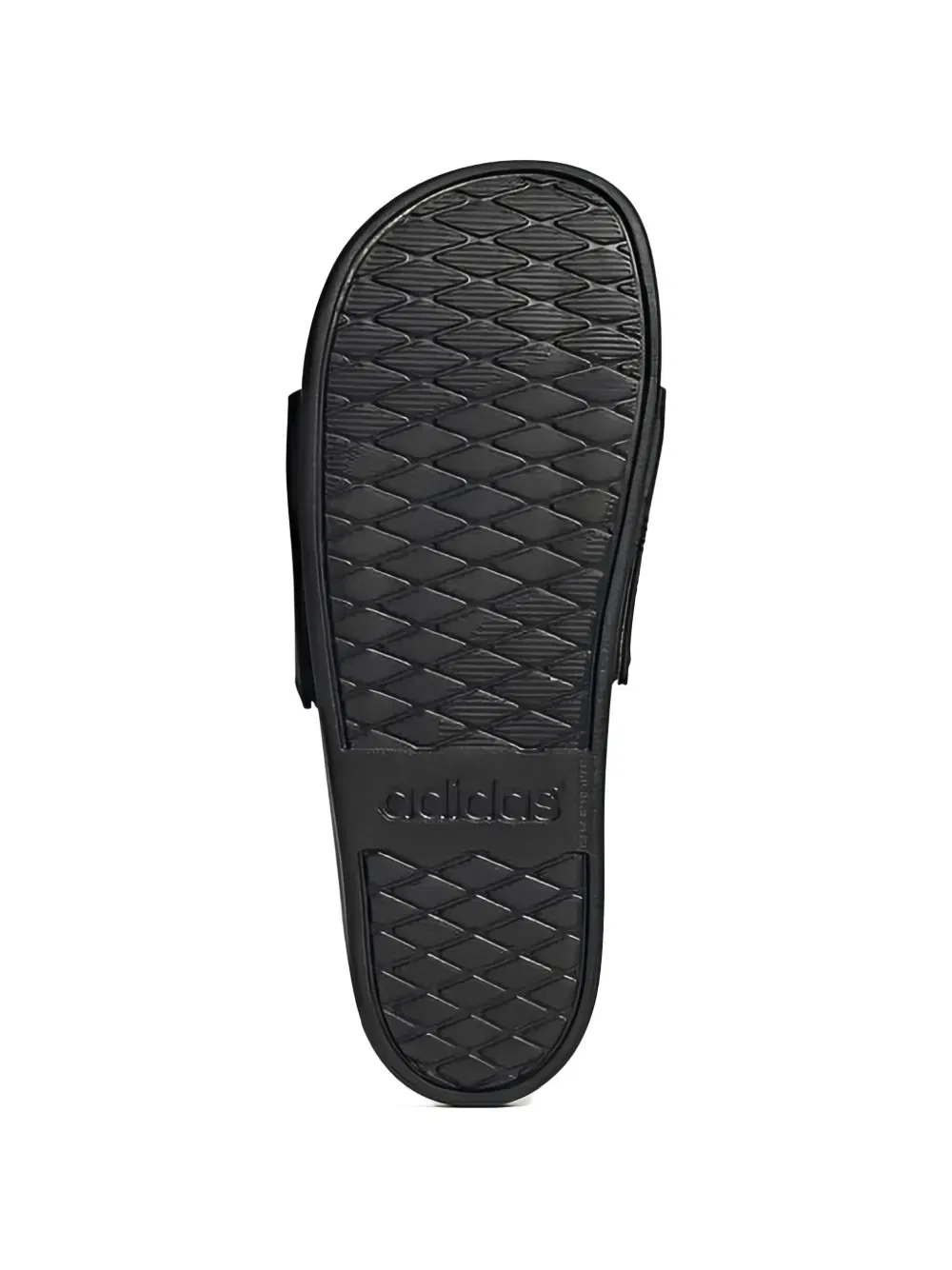 Перфорированные шлепанцы Adilette amg petronas Adidas, черный — фото 3