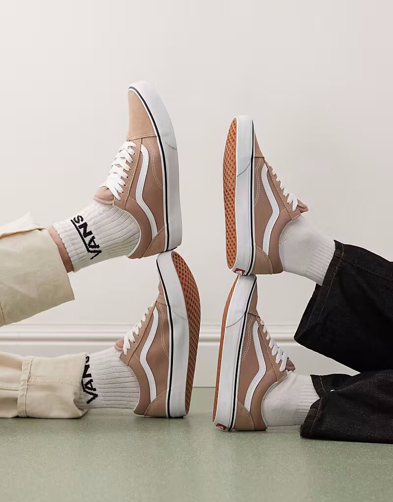 Кроссовки Vans Old Skool Color Theory в цвете тауп