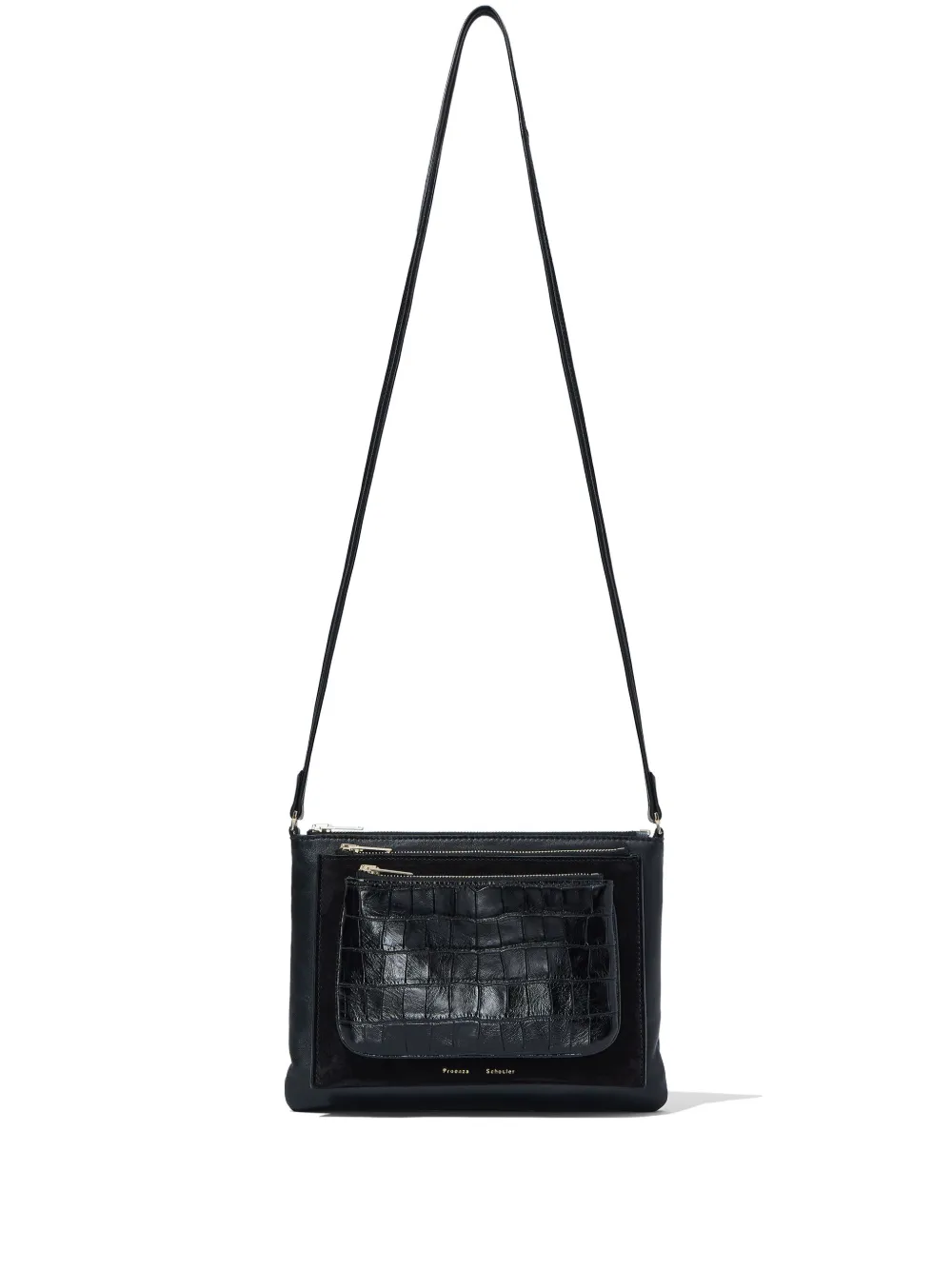 

Клатч Triple Zip Proenza Schouler, черный