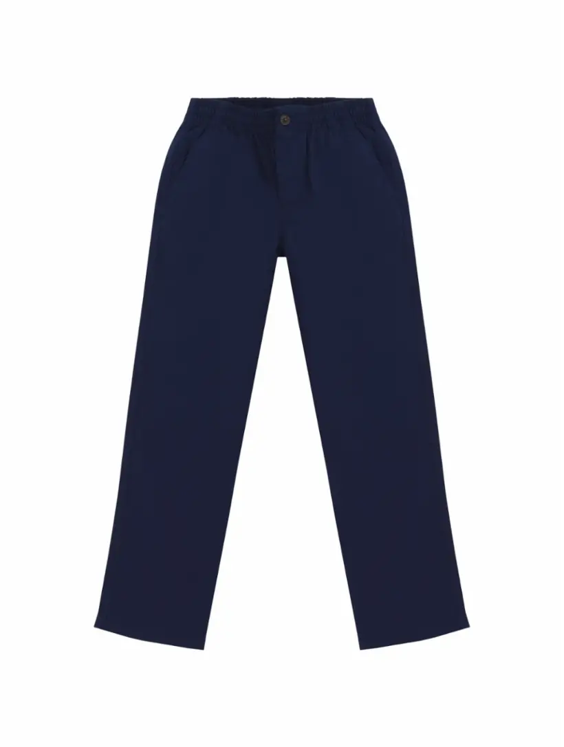 

Прямые брюки с логотипом Ralph Lauren, тёмно-синий