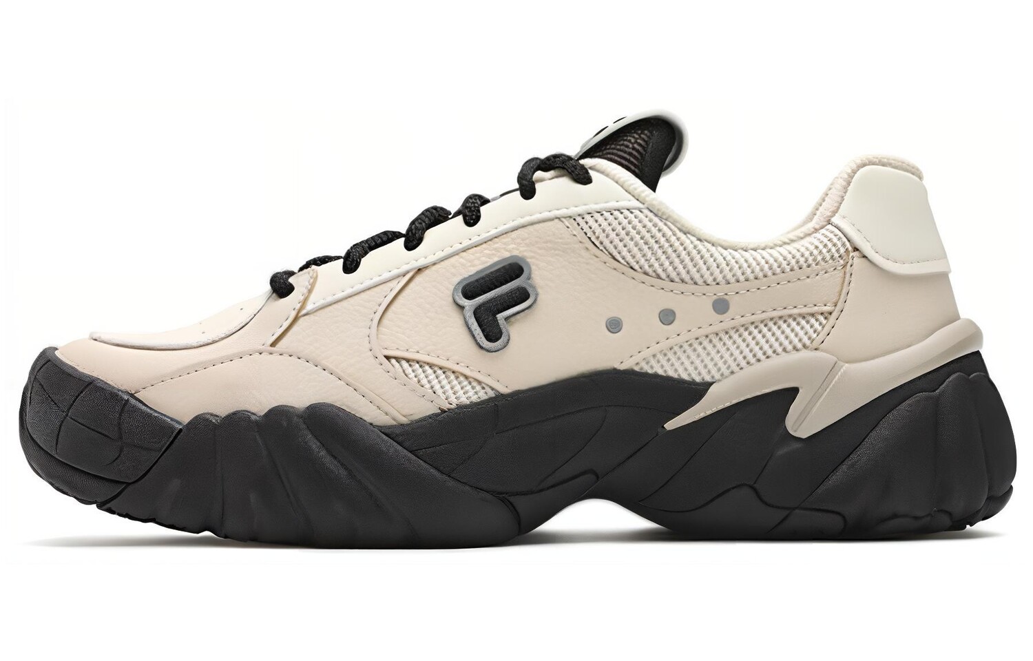 

Кроссовки FILA FUSION TRIBE Lifestyle Shoes Women's Low-top Black/White, черный/белый