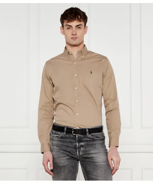 

Рубашка Regular fit Polo Ralph Lauren, бежевый
