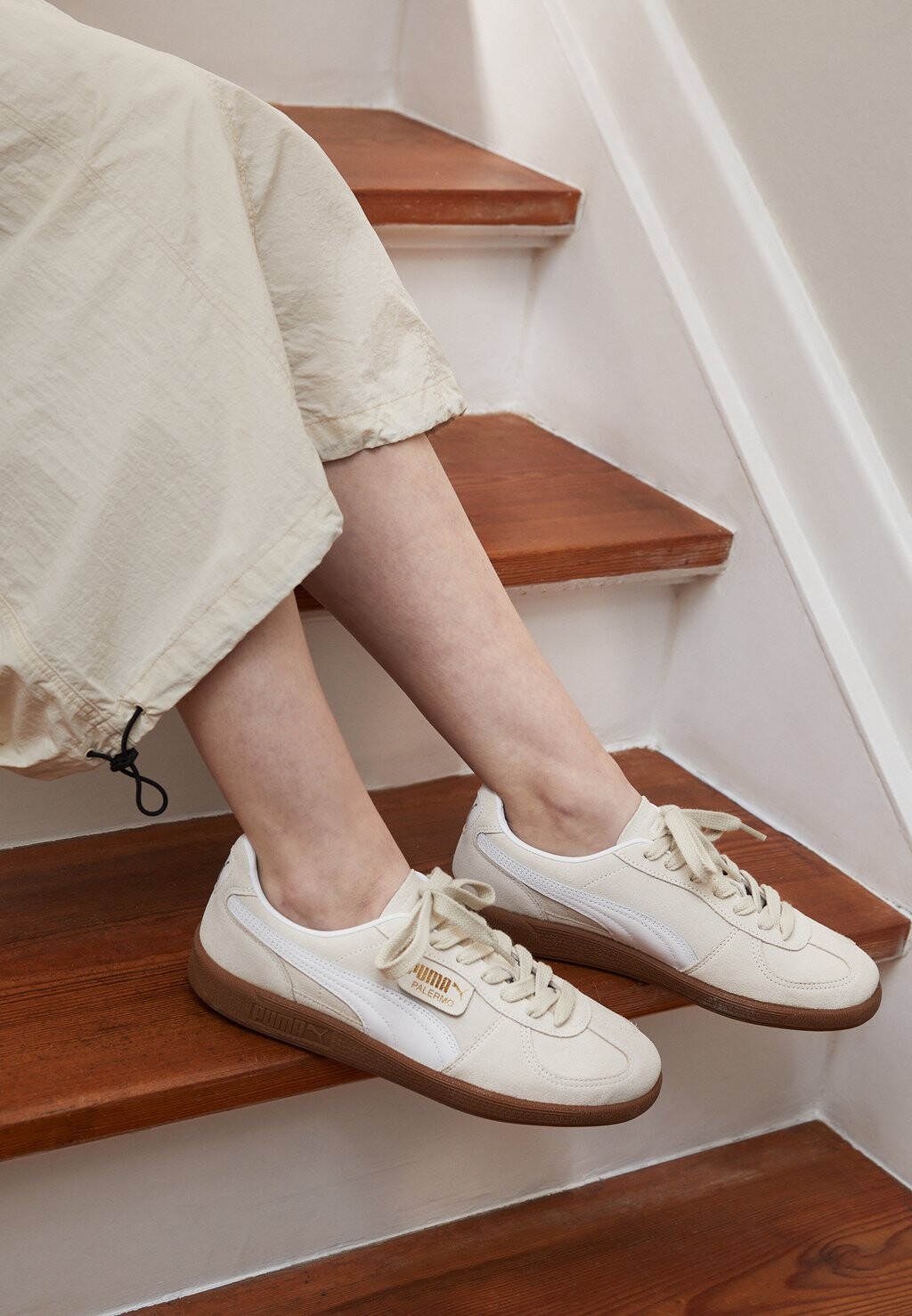 Кроссовки низкие PALERMO UNISEX Puma, цвет alpine snow/white — фото 2