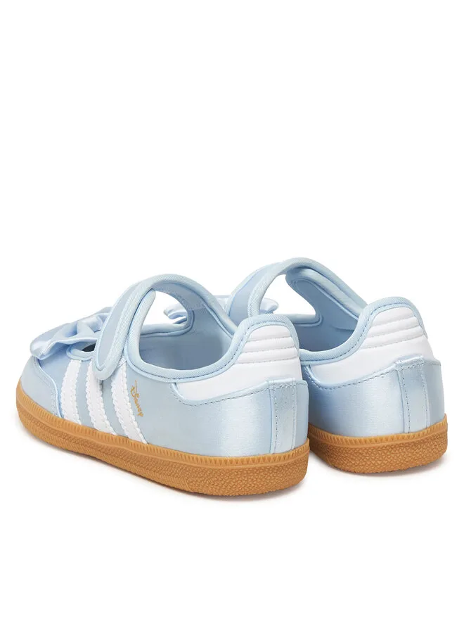 Adidas Балетки Disney Samba Jane IH1755, небесно-голубой — фото 3