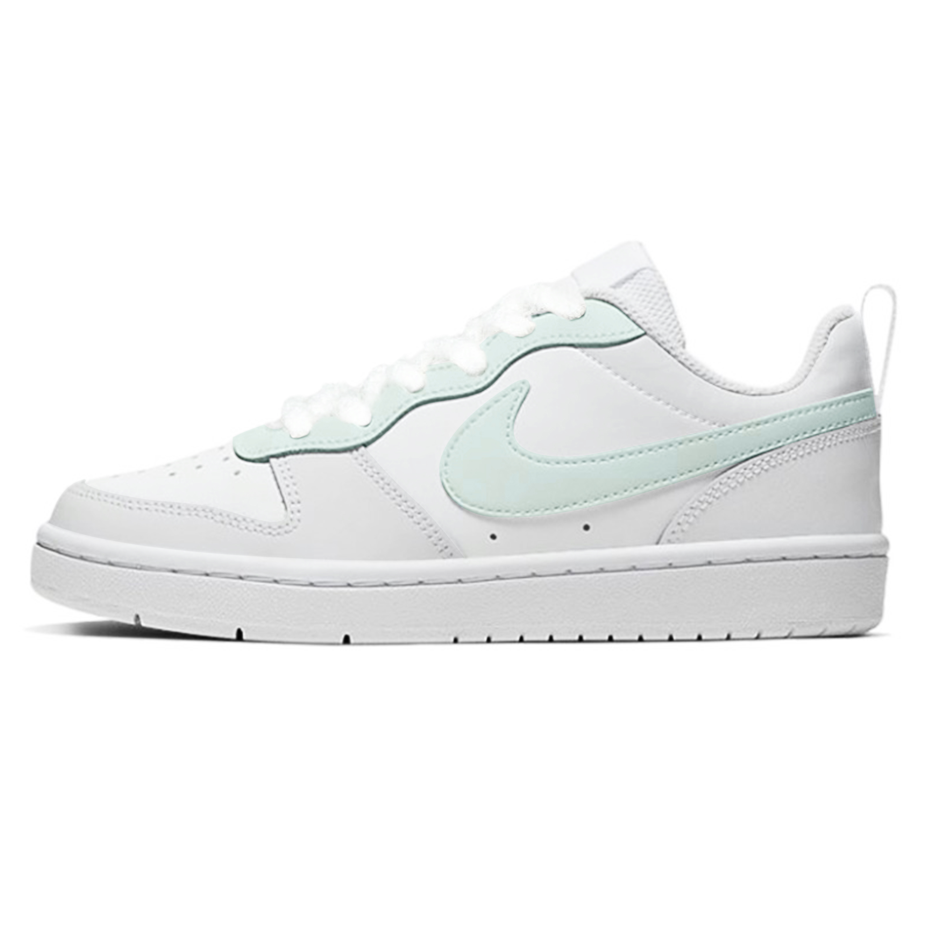 

Детские кроссовки для скейтбординга Court Borough Low 2 Low Top для подростков Nike, мятный/зеленый