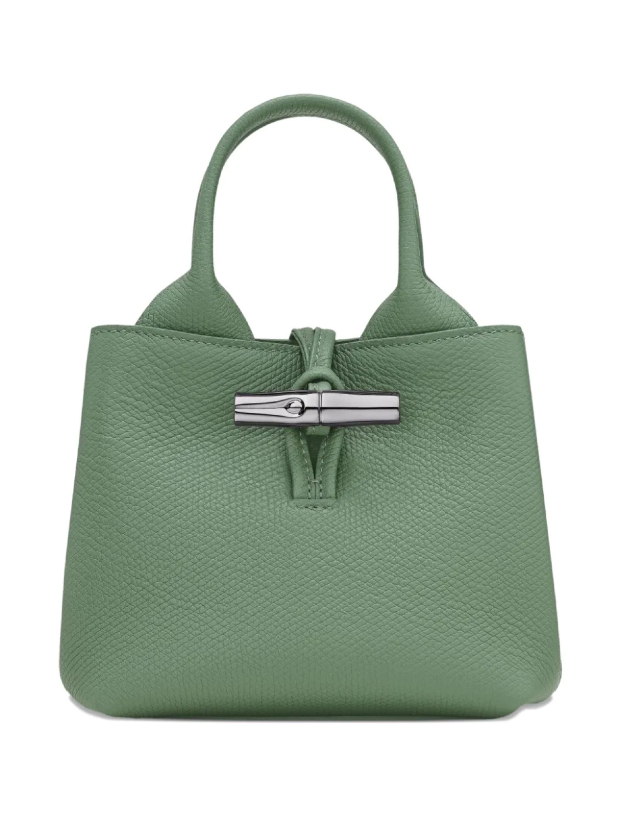 

Кожаная мини-сумка Le Roseau XS Longchamp, зеленый