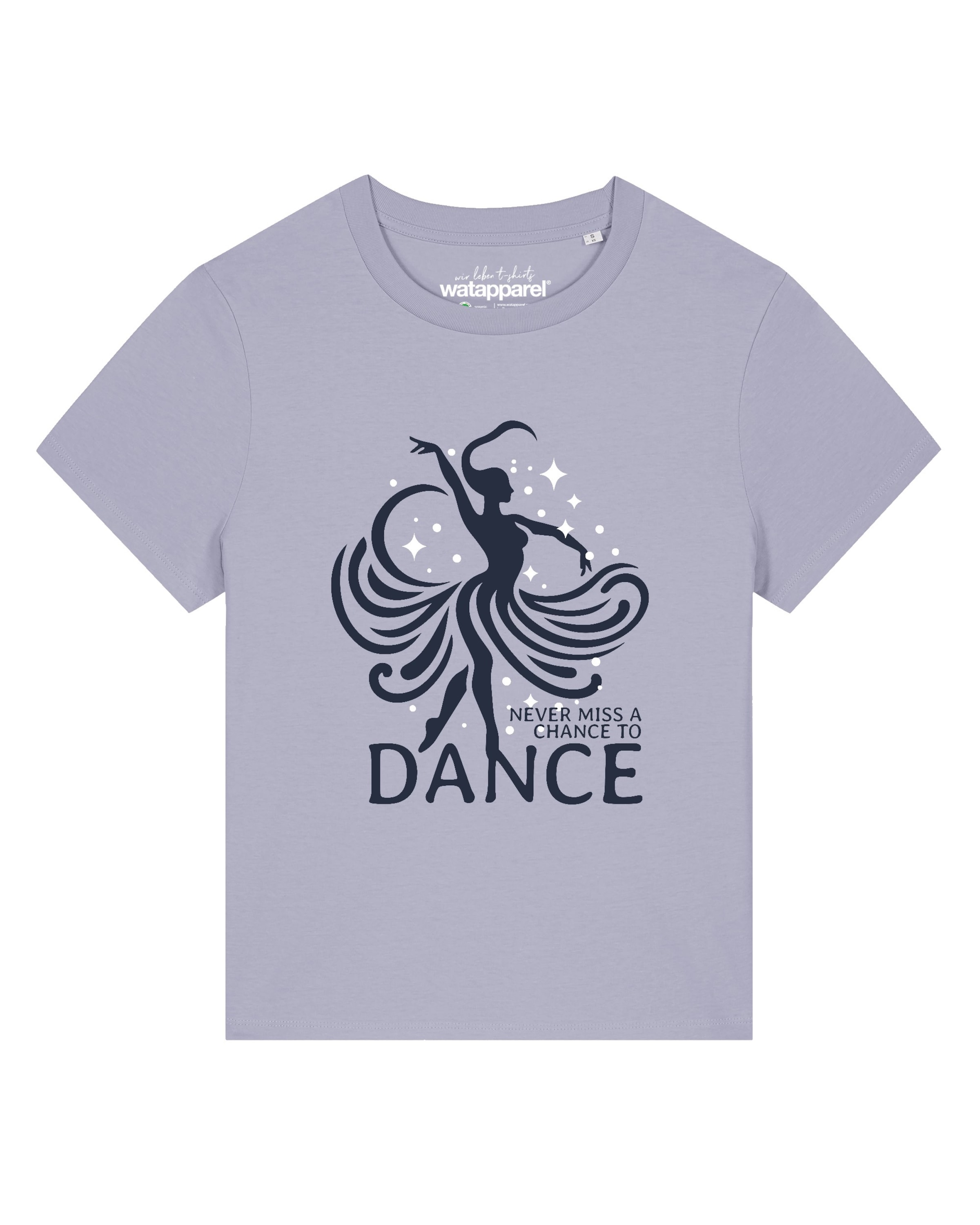 

Watapparel Футболка 'Chance to dance' в сиреневом, Фиолетовый, Watapparel Футболка 'Chance to dance' в сиреневом