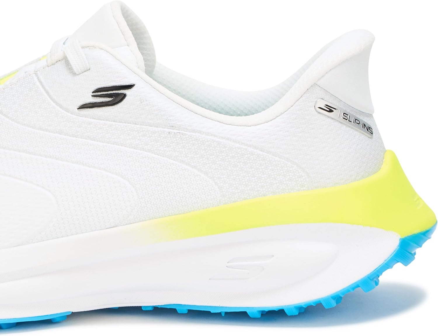 Мужские кроссовки Skechers Flow Si, белый/синий/желтый — фото 4