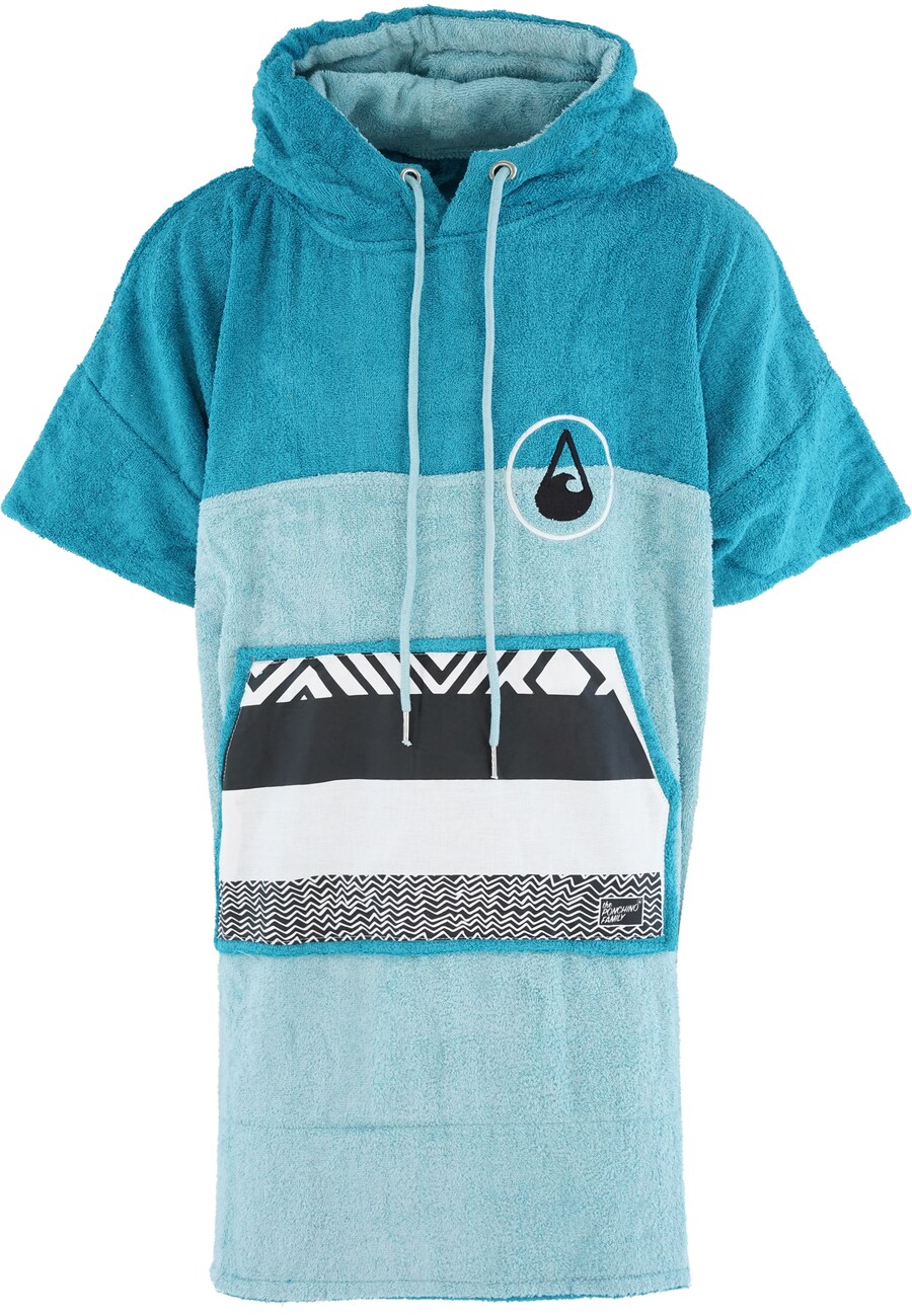 

Короткий халат Wave Hawaii Air, цвет Cyan blue/Light blue