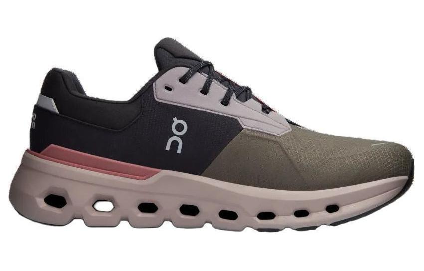 Кроссовки On Cloudrunner 2 Waterproof 'Olive Mahogany', оливковый — фото 2