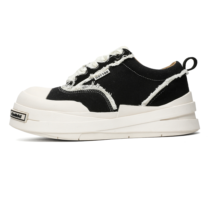 

Bellum Han Скользоустойчивые унисекс скейтерские кроссовки лоу-топ черные, цвет Black