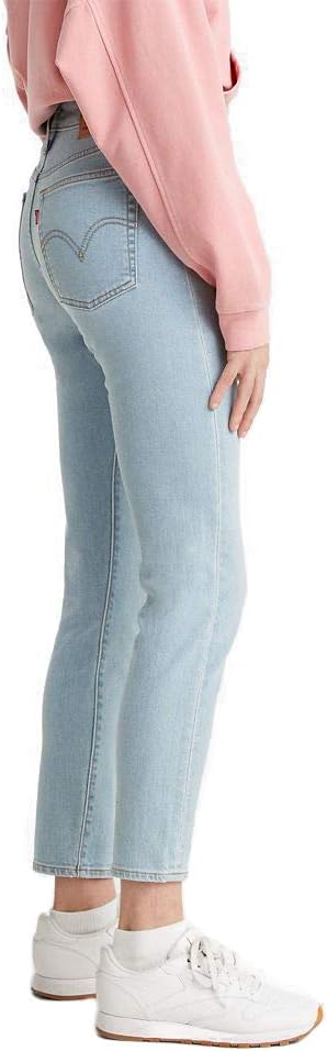 Женские джинсы Levi's Wedgie Skinny (стандартные и большие), Opal Shimmer — фото 2