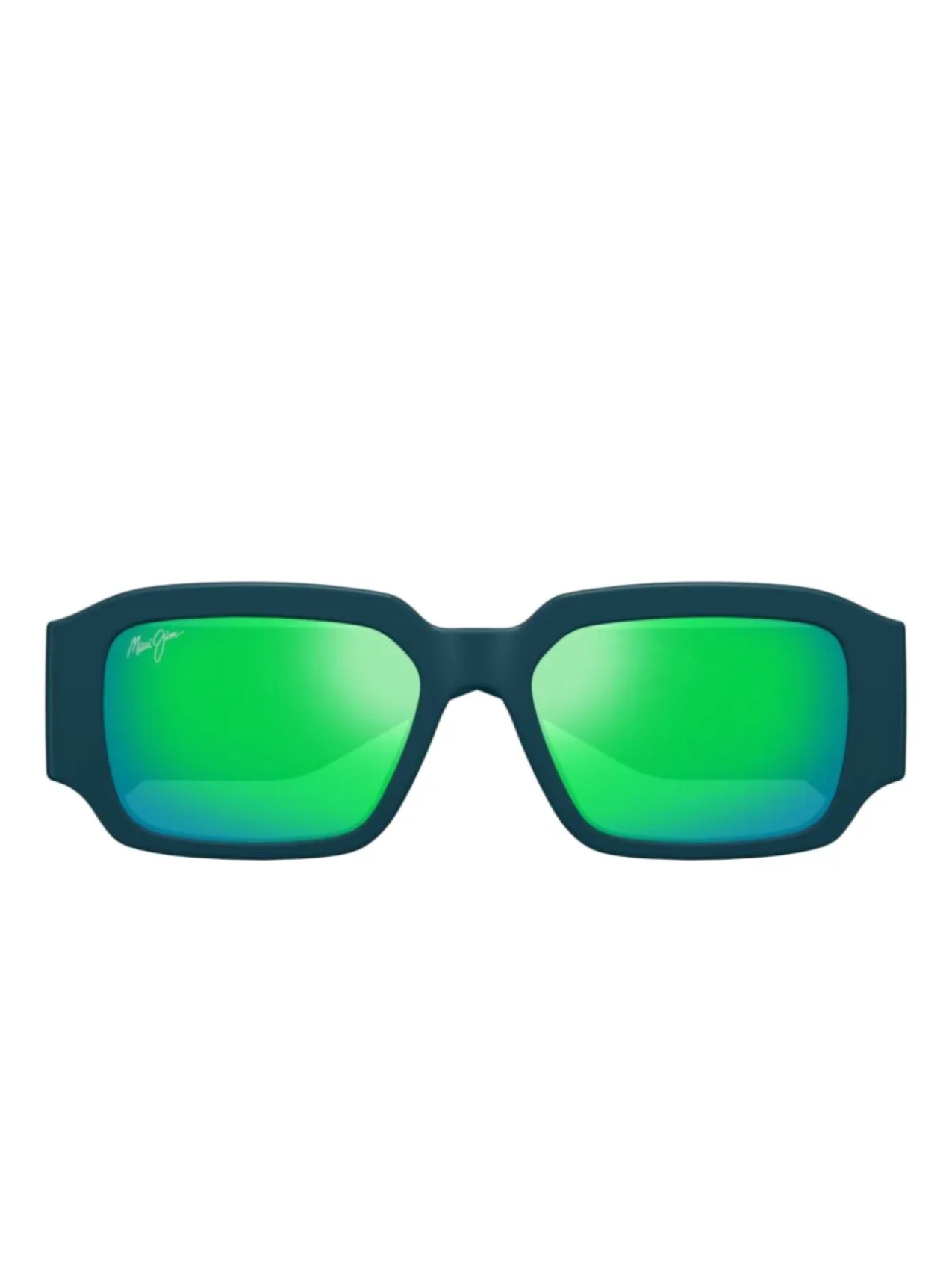 

Солнцезащитные очки Maui Jim Kupale прямоугольной формы, синий