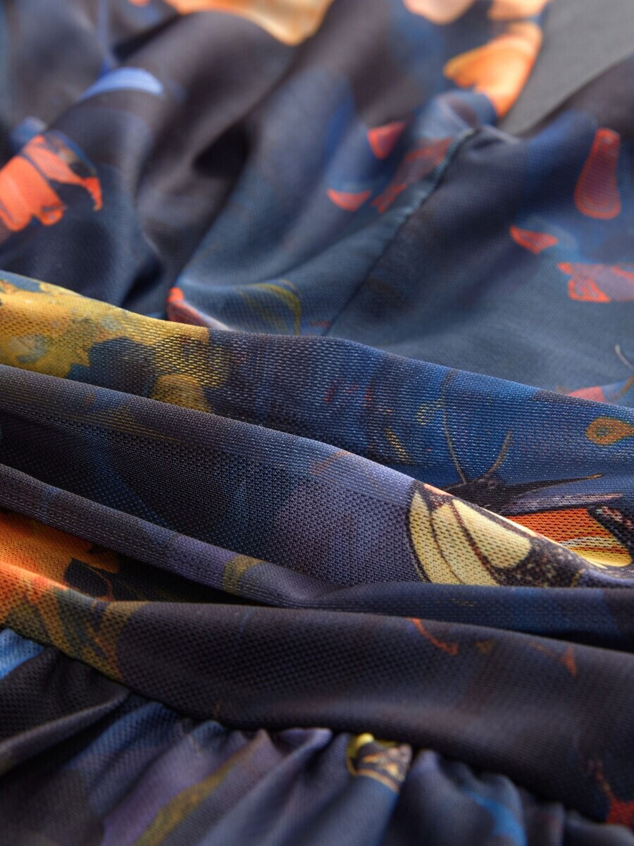 Платье рубашка Next Shirt Dress, темно-синий — фото 3