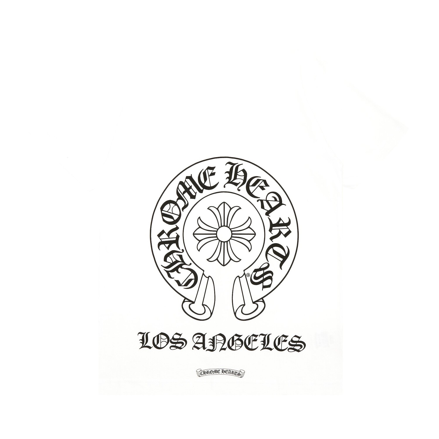 Эксклюзивная карманная футболка Chrome Hearts Los Angeles, цвет Белый — фото 2
