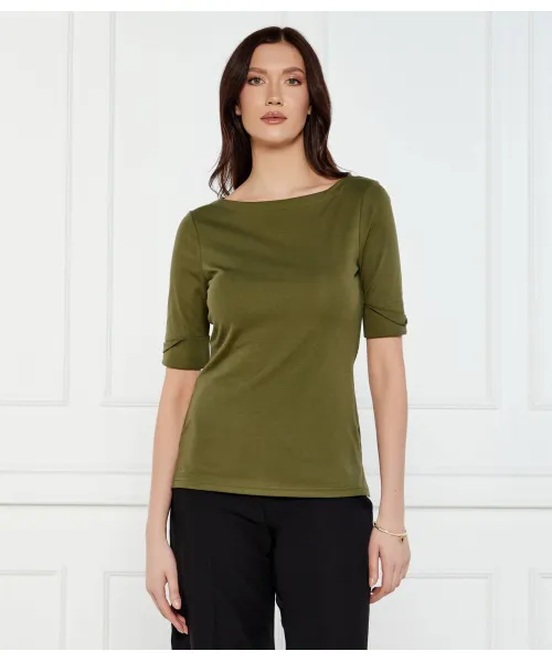 

Блуза Regular fit Lauren Ralph Lauren, зеленый