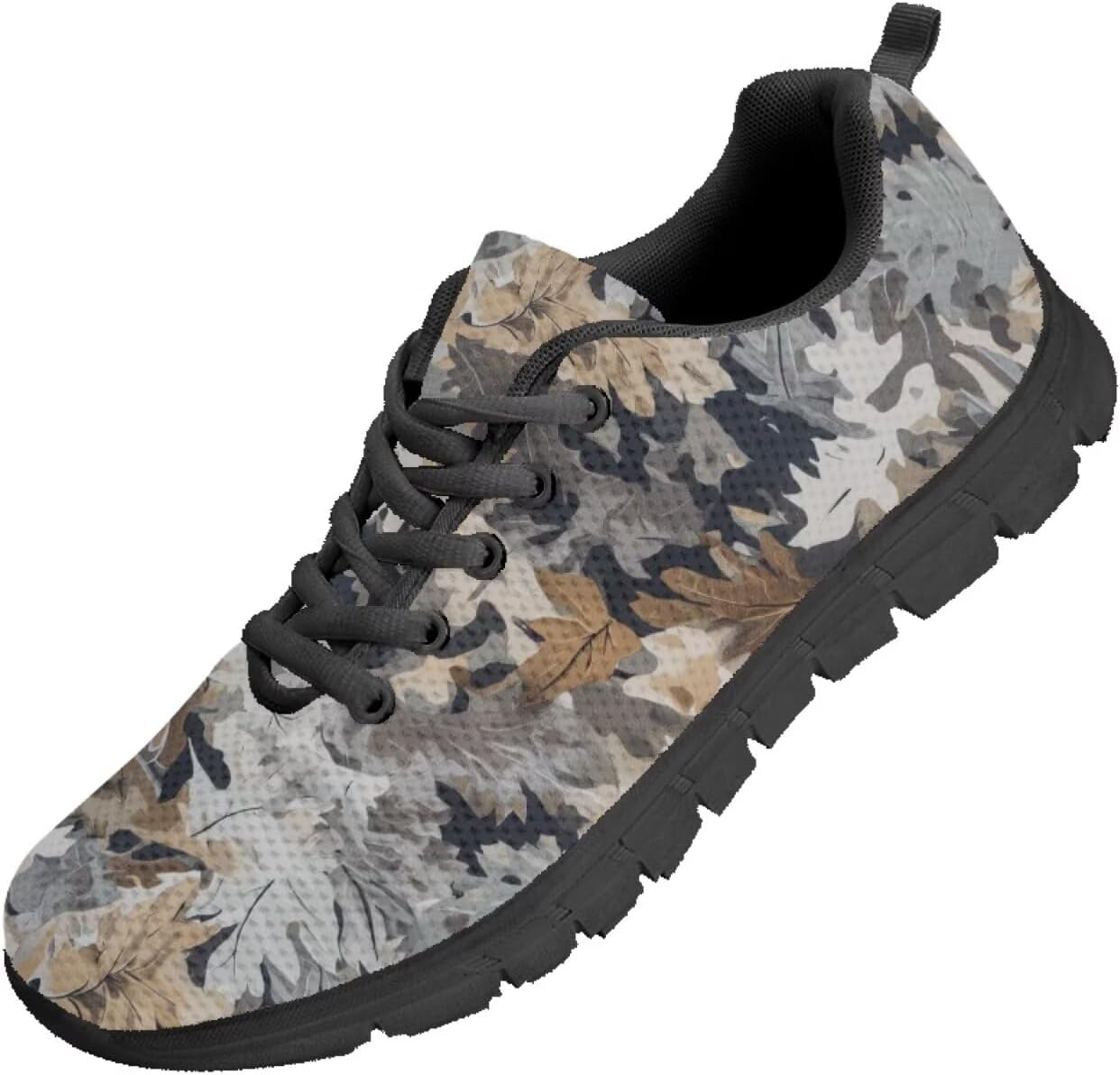 

Мужские теннисные кроссовки Funnydude Funny Print, повседневные комфортные легкие дышащие сетчатые кроссовки, Jungle Leaves