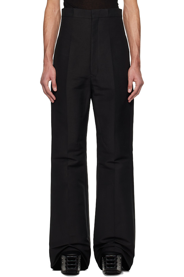 

Грязные брюки Hollywood Bolan Rick Owens, черный