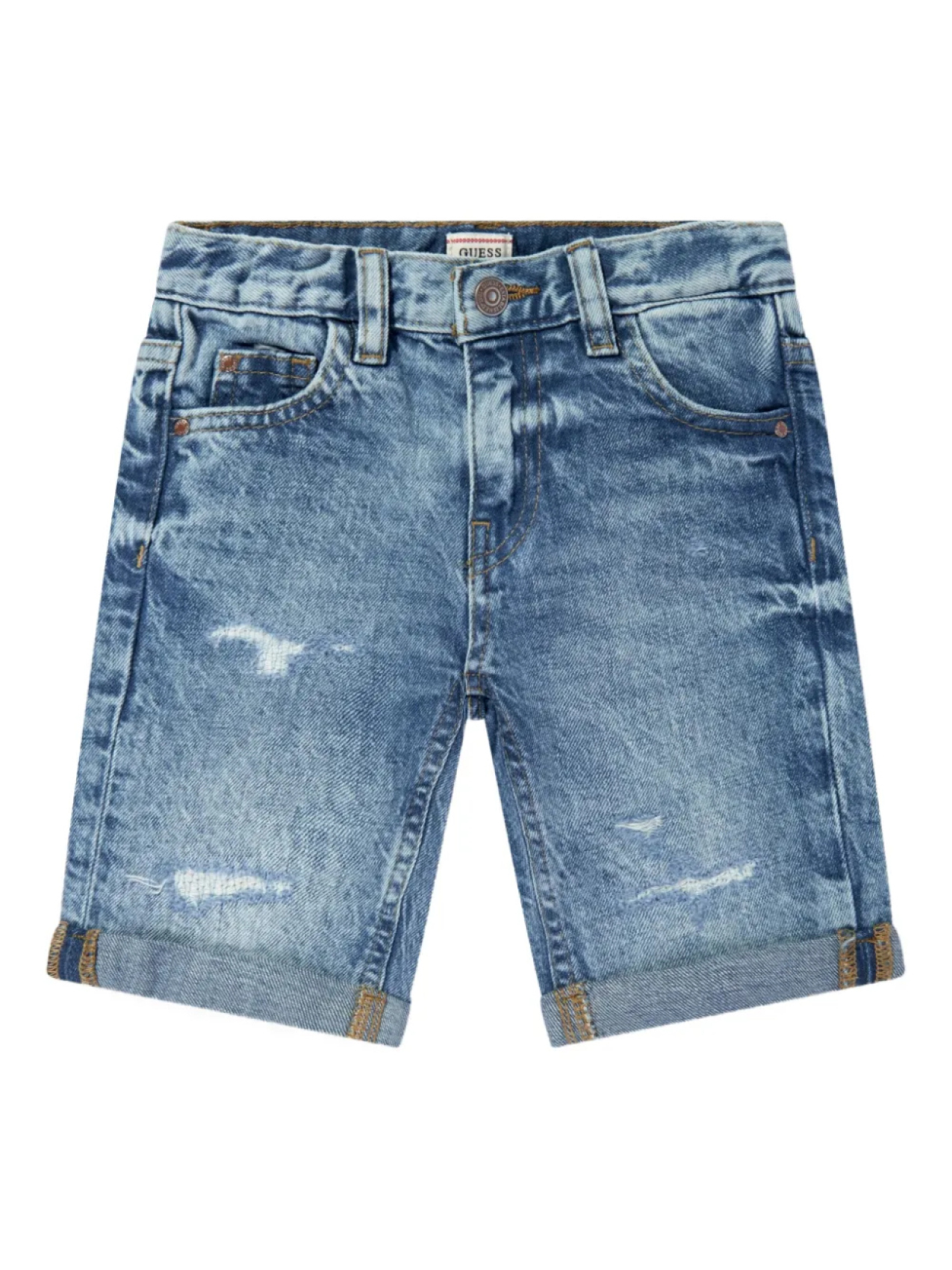 

Шорты с логотипом guess kids, синий